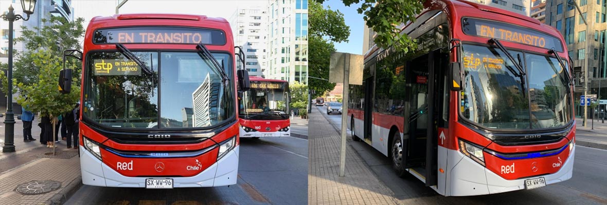 Llega el primer bus eléctrico brasileño al sistema Red Movilidad