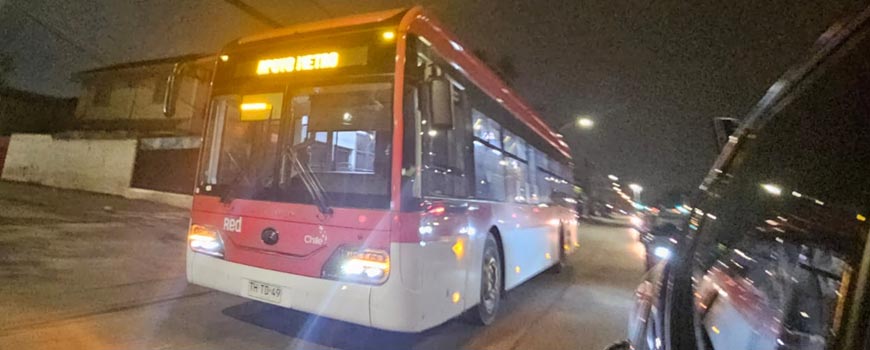 Plan de Transporte por paro ferroviario de Tren Nos